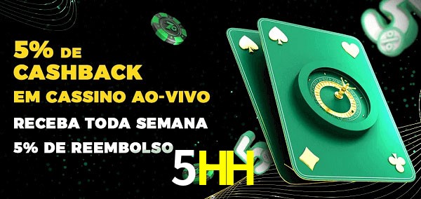 Promoções do cassino ao Vivo 5HH